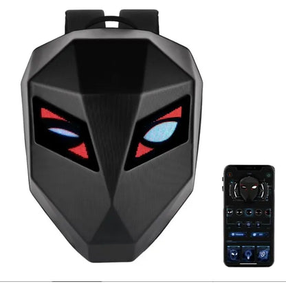 Rucsac Moto cu Ecran LED Personalizat și Multiple Moduri de Afișare