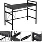 Raft Metalic Extensibil pentru Cuptor cu Microunde, Organizator Bucătărie Ajustabil