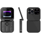 Telefon Mobil Mini cu Ecran Dublu