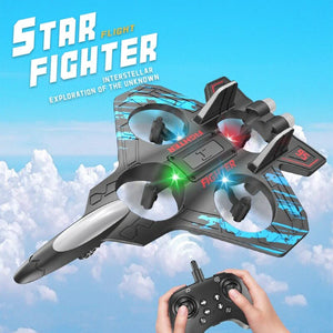 Avion cu Telecomandă pentru Acrobații 360°, Lumini LED, Design Aerodinamic
