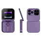 Telefon Mobil Mini cu Ecran Dublu