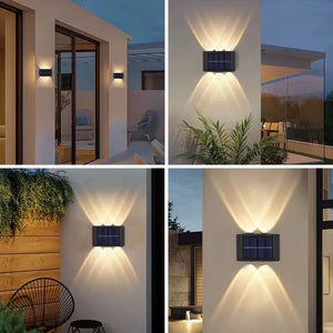Set 2 Lămpi de Perete cu iluminare sus si jos 4 LED-uri