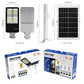 Lampă Solară Stradală cu Panou Solar și Braț de Susținere 300W
