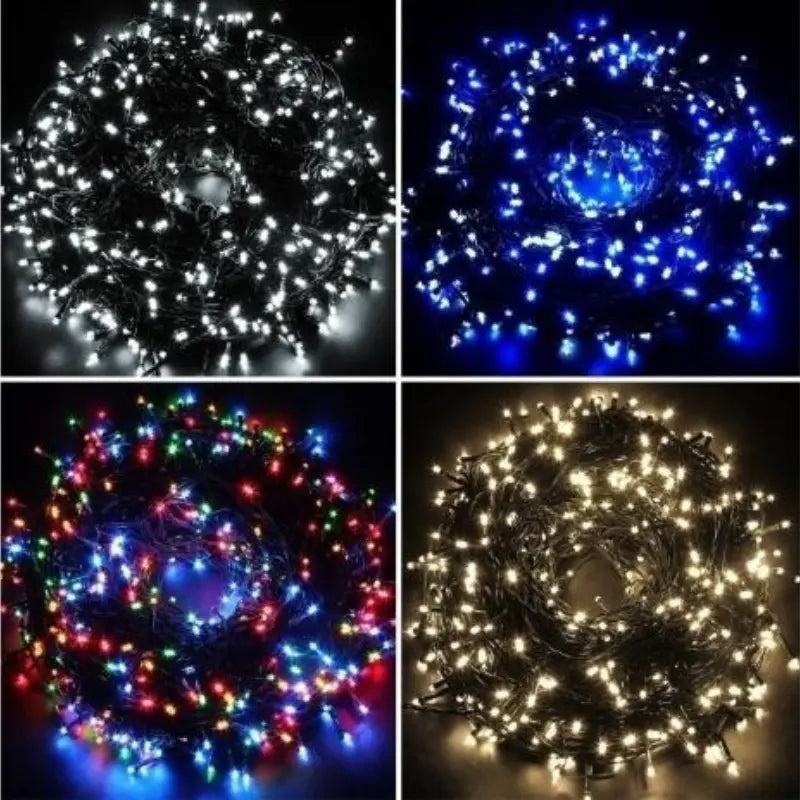 Instalație Liniară de Crăciun 100 m cu 480 LED-uri – Exterior și Interior - imagine 4