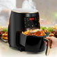 Friteuză cu Aer Cald 6L Negru – 2400W, Touch LCD, Fără Ulei