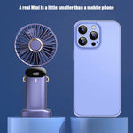Ventilator portabil mini, dimensiune comparabilă cu un telefon mobil