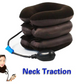 Guler Cervical Gonflabil cu 3 Straturi, Reglabil, pentru Susținerea Gâtului și Relaxarea Zonei Cervicale - imagine 4