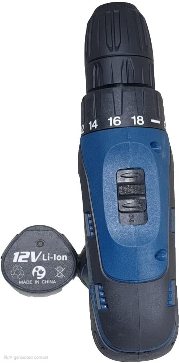 Bormasina cu 2 acumulatori 12V 24 piese - Megatot.ro