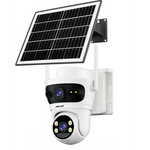Camera de Supraveghere Jortan 4G cu Panou Solar JT-9682 si 2 Lentile