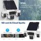 Cameră de Supraveghere Solară 12MP cu Multi - Lentile 4G - Promagg.ro