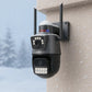Cameră IP Dual Jortan 6MP JT-9687 PRO, 360° Panoramic, WiFi/LAN, Card microSD 32GB inclus - imagine 5