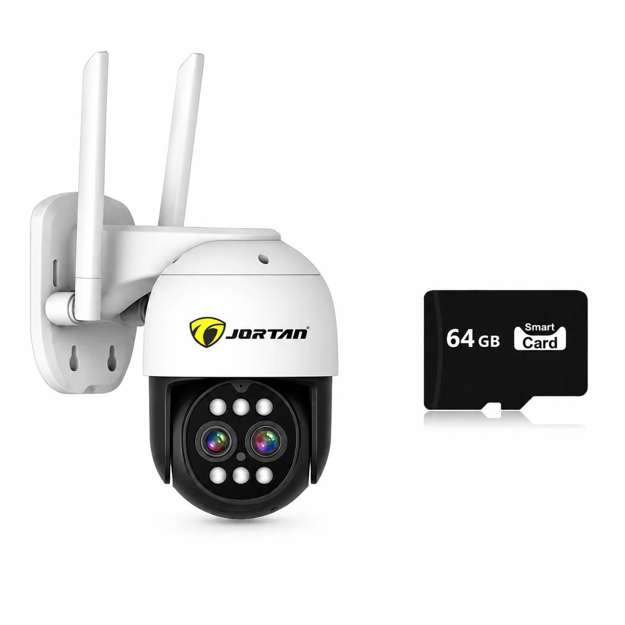Camera IP Wireless JORTAN JT-3XM 6MP – LAN/Wireless, Rotire 355°, Card 64GB Inclus