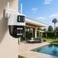 Camera de Supraveghere Tripla Jortan JT-9999 PRO, 9MP, WiFi/LAN, Night Vision, Card MicroSD 32GB - imagine 3