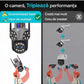 Camera Supraveghere WiFi JORTAN JT-8856, 6MP, 4 Lentile cu Zoom, Rotire 360°, Alarma, Vedere Nocturna Color, Waterproof - imagine 2
