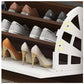 Dulap Pantofi cu Bancheta, Organizator Incaltaminte cu Rafturi Multiple, 80x34x50 cm, Maro - imagine 2