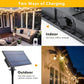 Ghirlanda Solara 5 m cu 10 Becuri LED Filament, 2W, 3000K, IP65, Lumina Calda - imagine 4