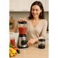 Blender Electric 3 în 1, 1000W, Vas din Sticlă 1.5L, Bol Inox și Râșniță, 2 Viteze + Pulse - imagine 5