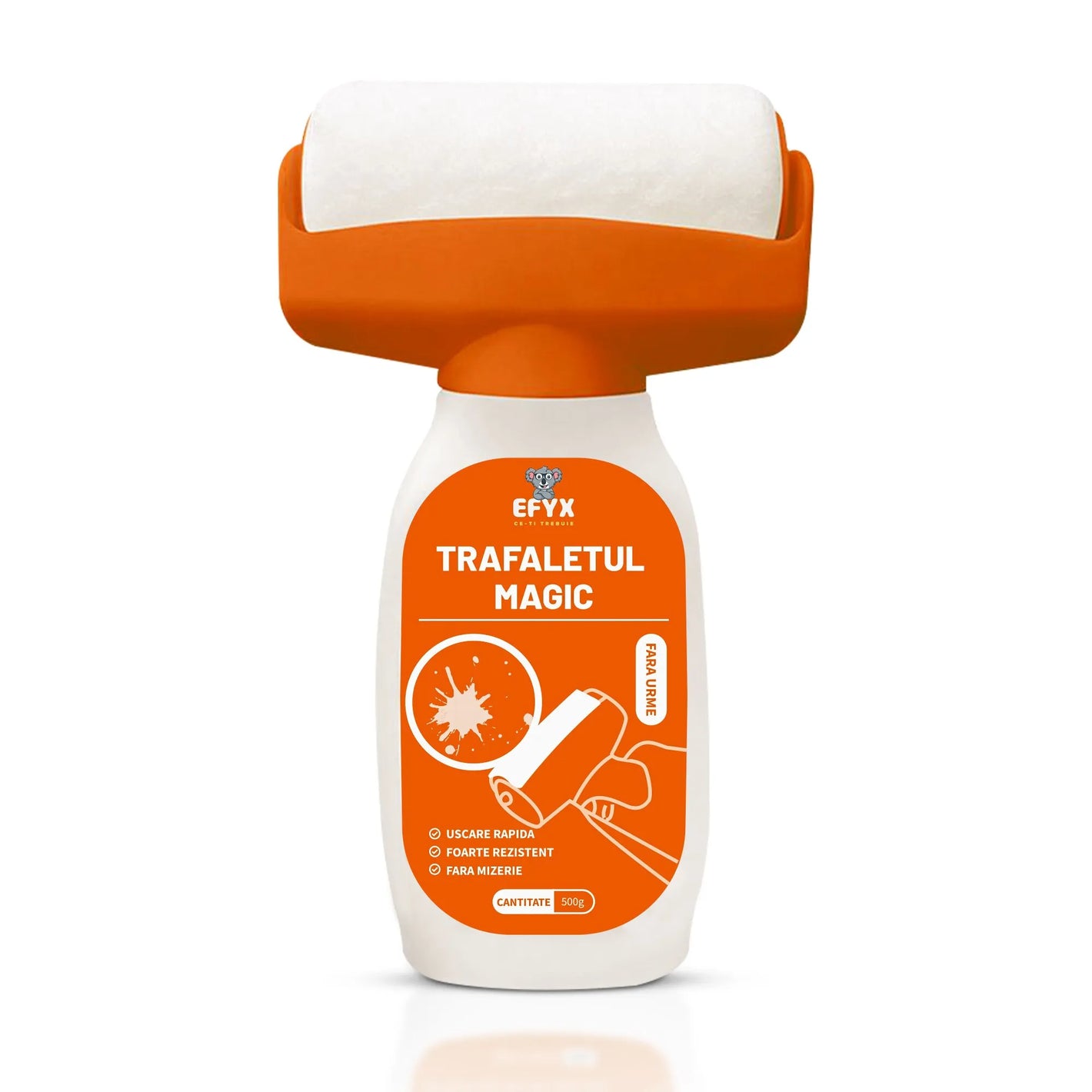 Trafalet Magic cu Rezervor Reutilizabil pentru Vopsire Rapidă și Uniformă