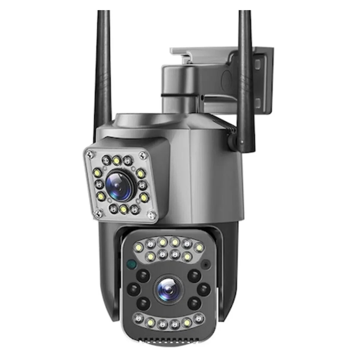 Cameră de Supraveghere Wi-Fi 8MP cu Lentilă Dublă Zoom 10X