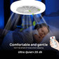 Lampa LED cu ventilator 30W si telecomanda pentru confort si iluminare