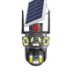 Cameră de Supraveghere 4G cu Panou Solar, 4 Lentile, Full HD, PTZ, Zoom 10X, Night Vision
