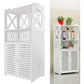 Dulap baie impermeabil 90cm cu rafturi deschise alb