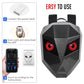 Rucsac cu Ecran LED Full Color Impermeabil și Capacitate Mare Carbon