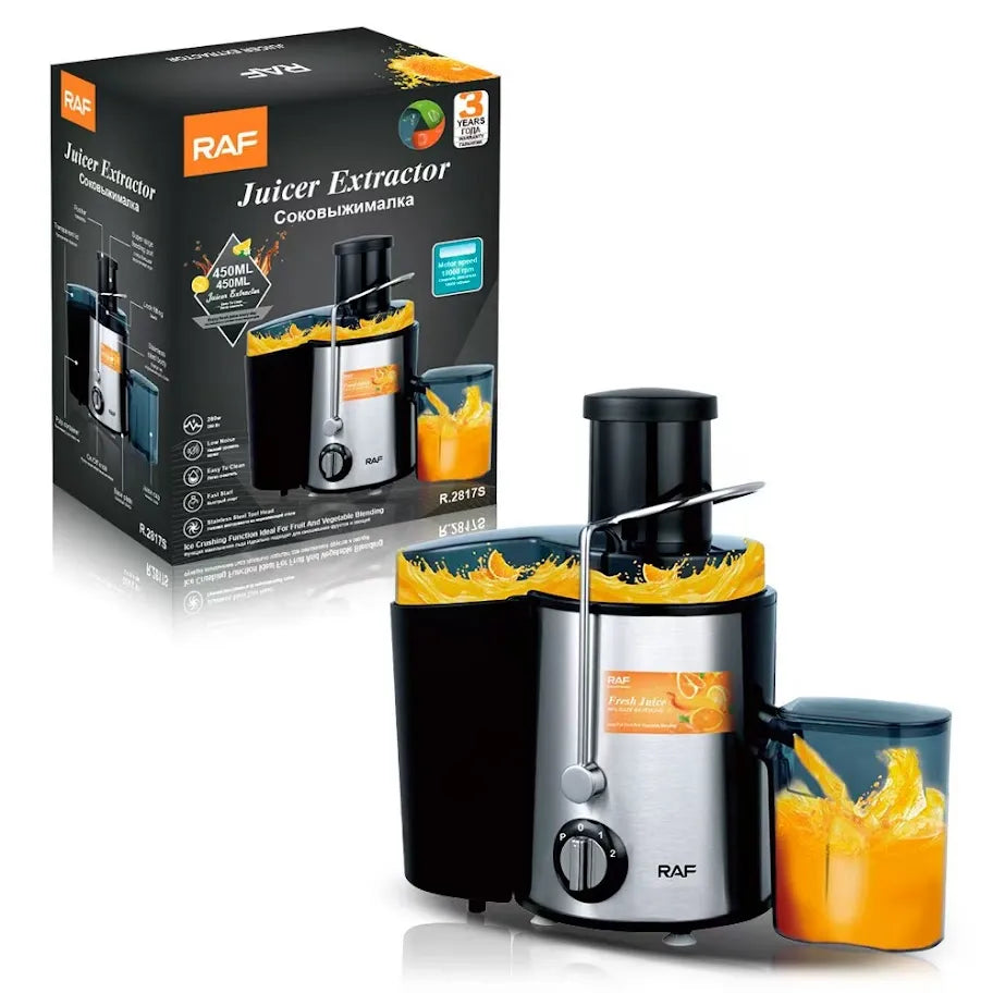 Storcător Electric RAF pentru Citrice și Fructe, Recipient 450 ml