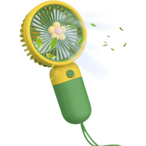 Mini ventilator portabil cu baterie reincarcabila pentru racorire rapida