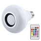 Bec muzical Bluetooth E27 multicolor cu telecomanda - imagine 5
