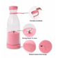 Mini blender portabil USB 420 ml pentru smoothie si bauturi rapide