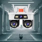 Camera WiFi cu 3 Lentile pentru Supraveghere Exterior și Monitorizare Inteligentă