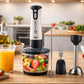 Blender Multifuncțional RAF 5 în 1 cu 5 Accesorii, Motor Puternic și Lame din Inox