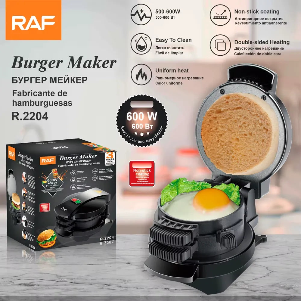 Aparat Multifuncțional RAF pentru Mic Dejun, Sandwich și Gustări - imagine 2