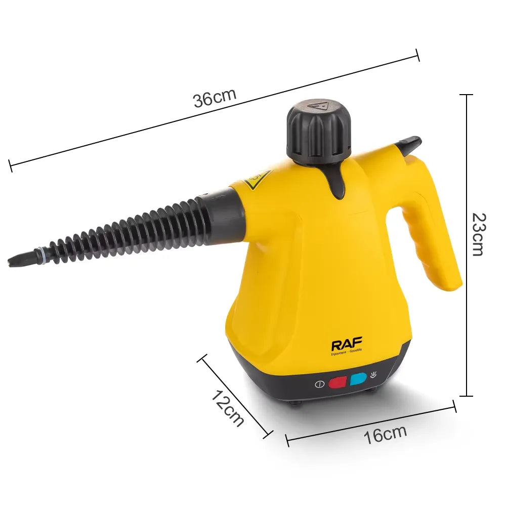 Curățător cu Abur Portabil RAF cu Încălzire Rapidă și Accesorii Multiple - imagine 6