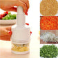 Feliator manual pentru legume si usturoi cu lame din inox