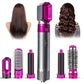 Set Perie de Păr 5 în 1, 1000W – Uscare, Ondulare și Volum cu Capete Detașabile