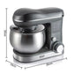 Mixer Planetar 8L, 1800W, Bol din Inox, 6 Viteze, pentru Frământare, Mixare și Batere