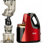 Storcător de Fructe și Legume prin Presare la Rece, 150W, Sistem Slow Juicer, Recipient Suc și Pulpă