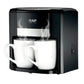 Mini Cafetieră Electrică, 600W, Cană din Sticlă, Filtru Reutilizabil, Design Compact