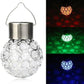 Lampă Solară LED Decorativă Tip Balon, Iluminare Multicoloră RGB, Rezistentă la Apă, pentru Grădină și Terasă - imagine 2