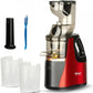 Storcător de Fructe și Legume prin Presare la Rece, 150W, Sistem Slow Juicer, Recipient Suc și Pulpă