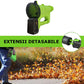 Suflantă Electrică de Frunze cu 2 Acumulatori – Putere Mare 3500W, 12.000 RPM