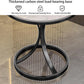 Masa Rotunda Dining Mid Century Modern - 70x55 cm, Negru
