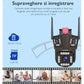 Cameră de Supraveghere Triplă WiFi 12MP Ultra HD, Zoom 5X, Rotire PTZ, Alarmă și Comunicare Bidirecțională