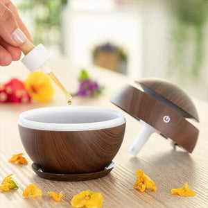 Umidificator Ultrasonic și Difuzor de Uleiuri Esențiale 200 ml