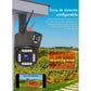 Cameră de Supraveghere Triplă WiFi 12MP Ultra HD, Zoom 5X, Rotire PTZ, Alarmă și Comunicare Bidirecțională