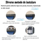Lampă Solară Exterior LED IP65 Impermeabilă pentru Grădină și Terasă