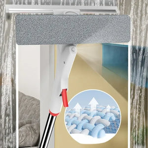 Spray Curățare Geamuri cu Lavetă Integrată