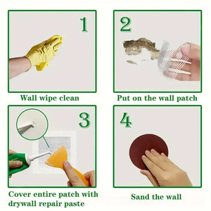 Kit Reparatie Pereti - Chit pentru Fisuri, Gauri si Zgarieturi, 100 g - imagine 2